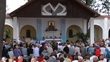 Pielgrzymi w drodze na Jasną Górę w Okulicach, 18 VIII 2010