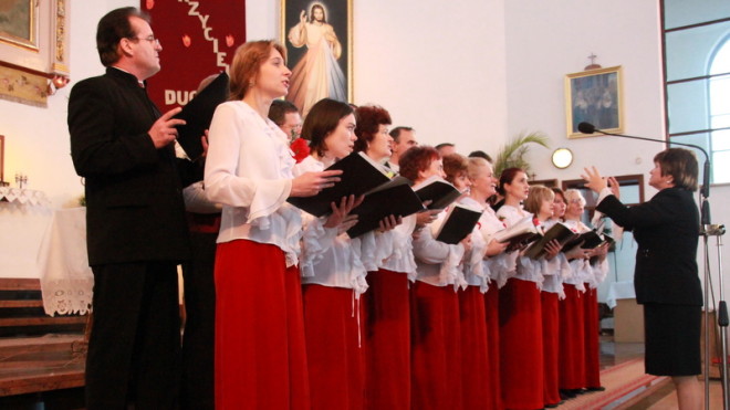 Chór z Białorusi koncertował na Bocheńszczyźnie, Gierczyce 14 XI 2010