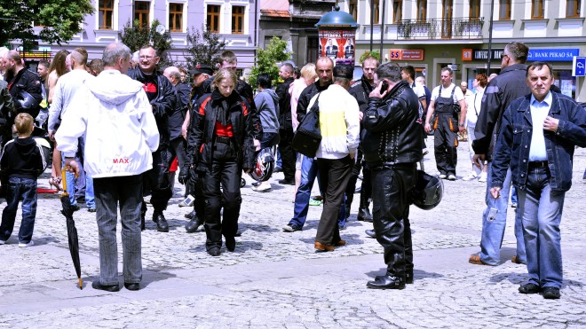 Zjazd motocyklistów na bocheńskim rynku, 25.06.2011