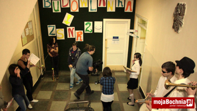 „Budowlanka” kręciła film promujący szkołę, 7 II 2012