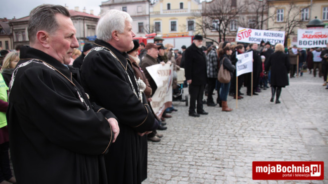 Wiec w obronie Sądu Rejonowego w Bochni, 27 II 2012