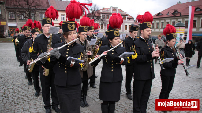 Wiec w obronie Sądu Rejonowego w Bochni, 27 II 2012
