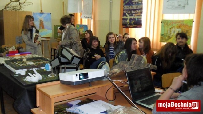 Łapanów: „Dzień Otwarty” w Zespole Szkół im. Jana Pawła II, 13 IV 2012