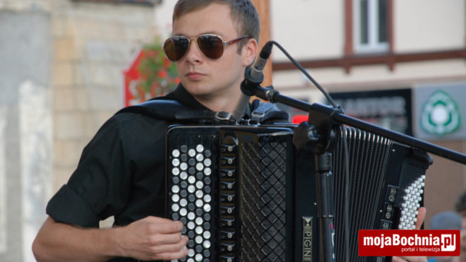 Akordeony i klarnety na Bocheńskiej Scenie Letniej, 24 VIII 2012