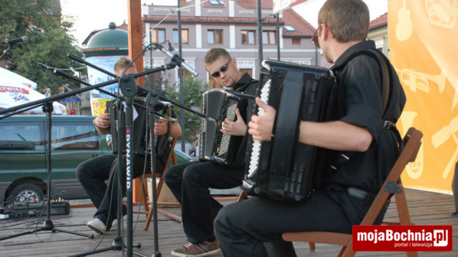 Akordeony i klarnety na Bocheńskiej Scenie Letniej, 24 VIII 2012