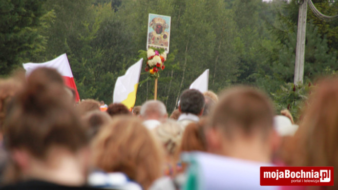 Pielgrzymi z Bochni w drodze na Jasną Górę, 17 VIII 2012