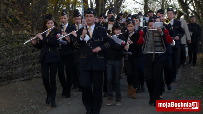 Majkowice-Mikluszowice: most wiszący otwarty, 11 XI 2012