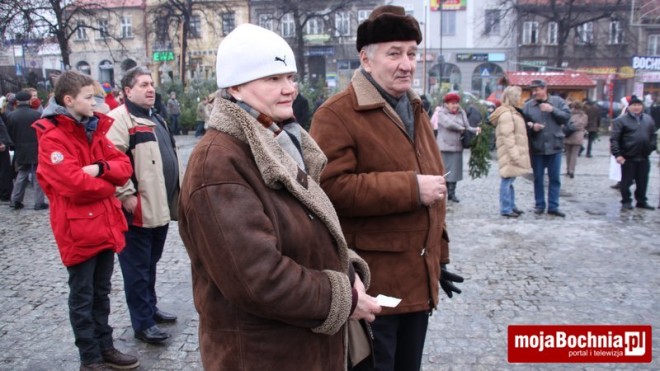 Spotkanie opłatkowe na Rynku, 16 XII 2012