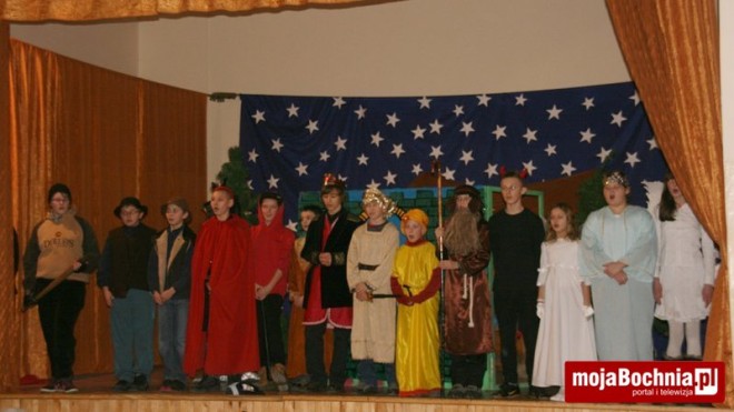 Łapczyca: jasełka w Wiejskim Domu Ludowym