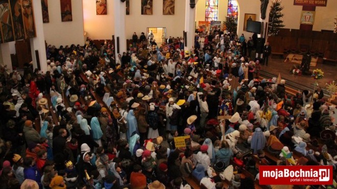 2,5 tys. kolędników misyjnych w Bochni, 12 I 2013