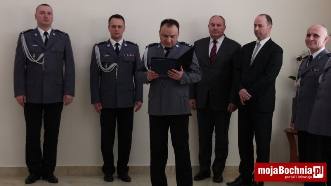 Mariusz Dymura oficjalnie komendantem policji, 4 III 2013