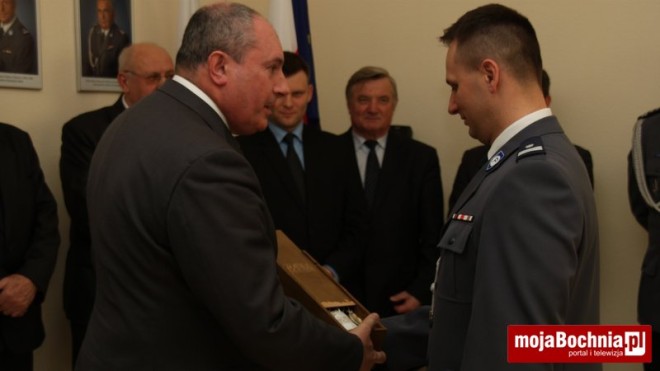 Mariusz Dymura oficjalnie komendantem policji, 4 III 2013