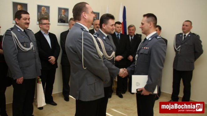 Mariusz Dymura oficjalnie komendantem policji, 4 III 2013