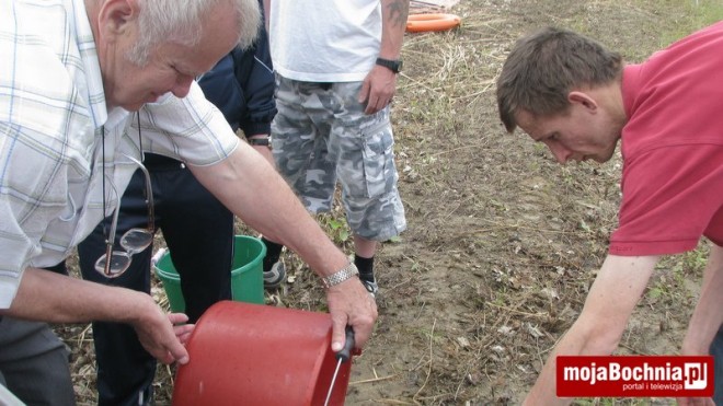 Zawody wędkarskie osób niepełnosprawnych z Warsztatów Terapii Zajęciowej