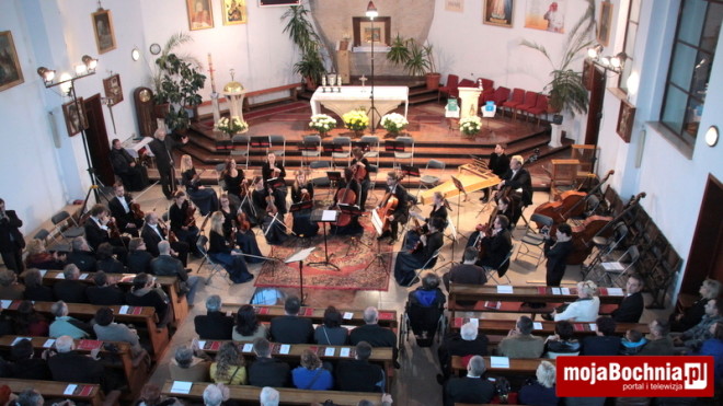 Koncert Orkiestry Akademii Beethovenowskiej i prof. Krzysztofa Jakowicza w Gierczycach, 10 XI 2013