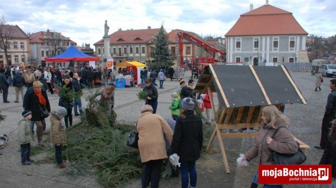 Spotkanie wigilijne na Rynku, 22 XII 2013