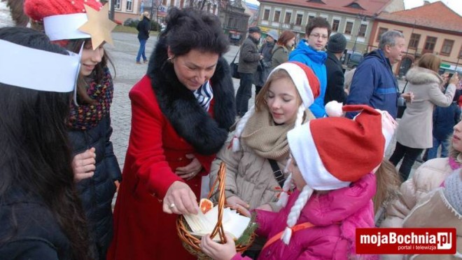 Spotkanie wigilijne na Rynku, 22 XII 2013