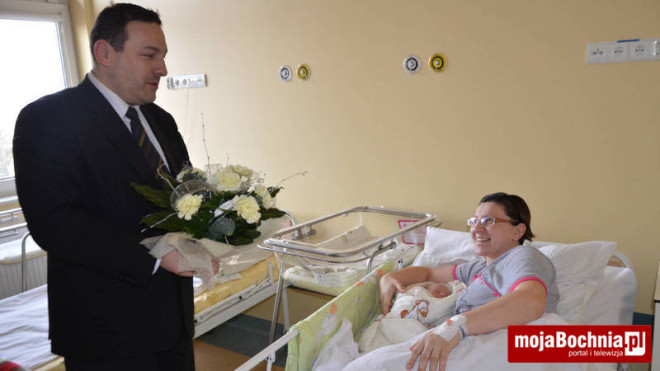 Kamil pierwszym dzieckiem urodzonym w 2014 roku