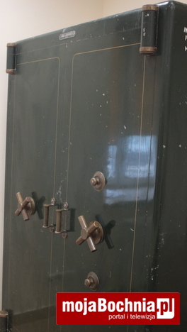 Kasa pancerna w budynku straży miejskiej