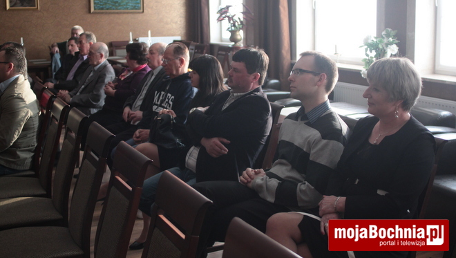 Małgorzata Kidawa-Błońska w Bochni, 28 III 2014