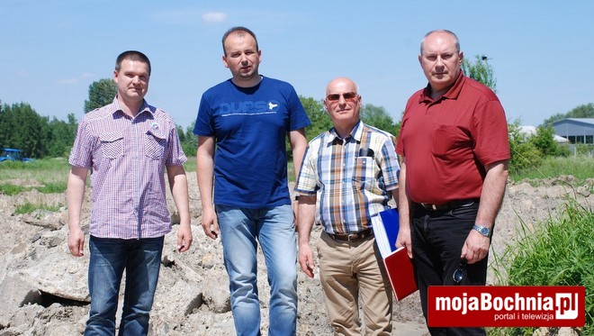 Przekazanie placu budowy targowiska