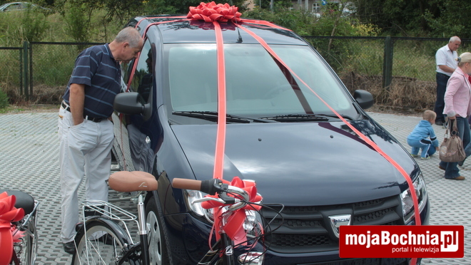 Zakończenie loterii loterii „Odjedź samochodem w 95-lecie Społem PSS w Bochni