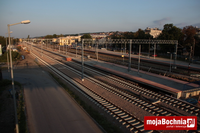 Odnowione tory w Bochni