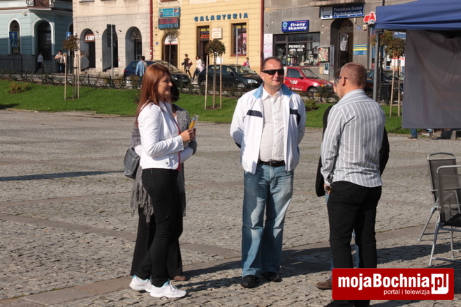 Wojciech Zastawniak zabiegał o głosy bochnian