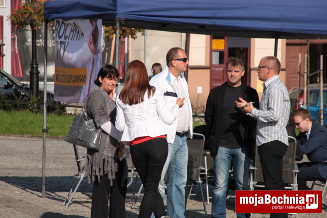 Wojciech Zastawniak zabiegał o głosy bochnian