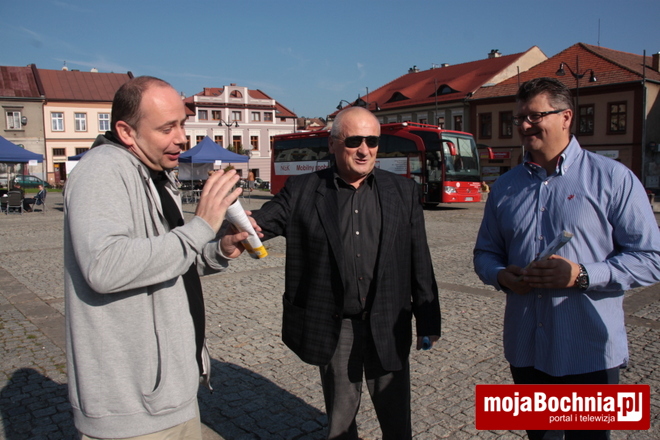 Wojciech Zastawniak zabiegał o głosy bochnian
