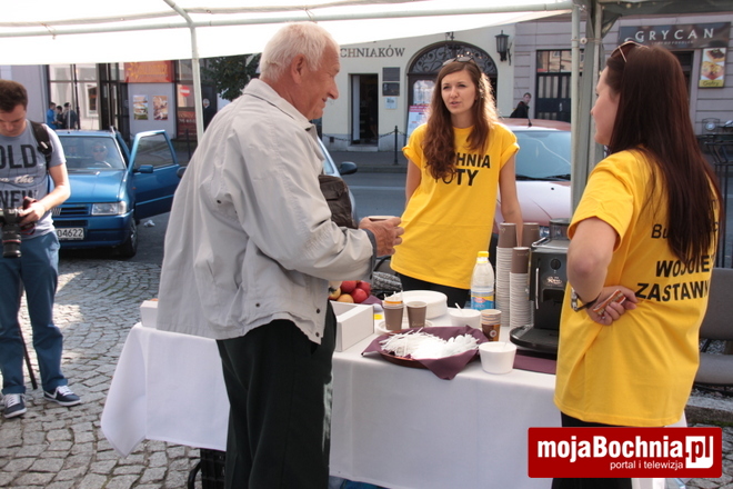 Wojciech Zastawniak zabiegał o głosy bochnian