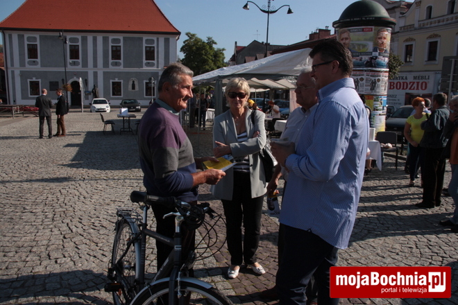 Wojciech Zastawniak zabiegał o głosy bochnian
