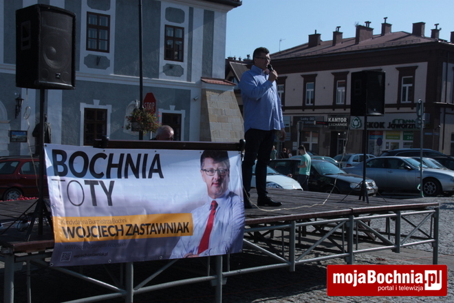Wojciech Zastawniak zabiegał o głosy bochnian