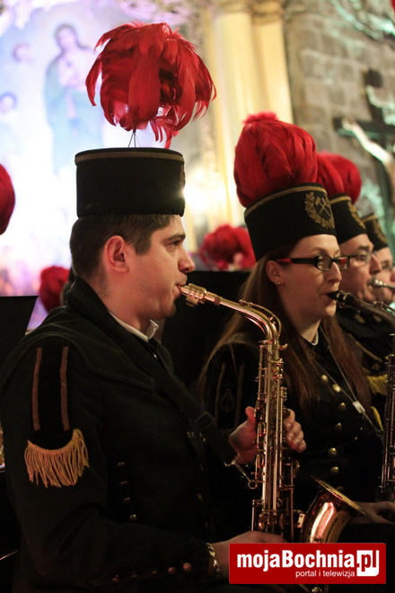 Koncert kolęd Orkiestry Górniczej Kopalni Soli Bochnia, 1 II 2015