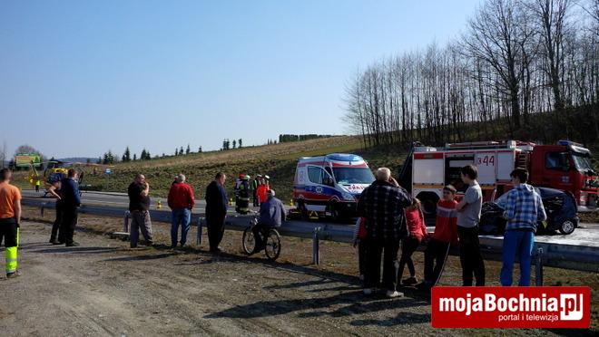 Wypadek w Łapczycy, 24 III 2015