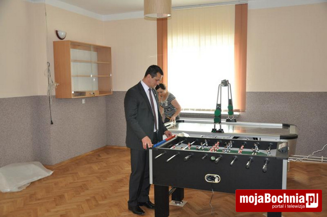 Odnowiono budynek wiejski w Łazach