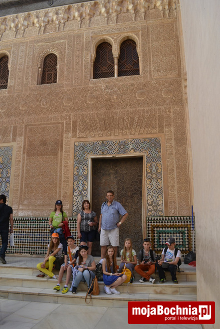 Uczniowie i nauczyciele z Królówki w Hiszpanii