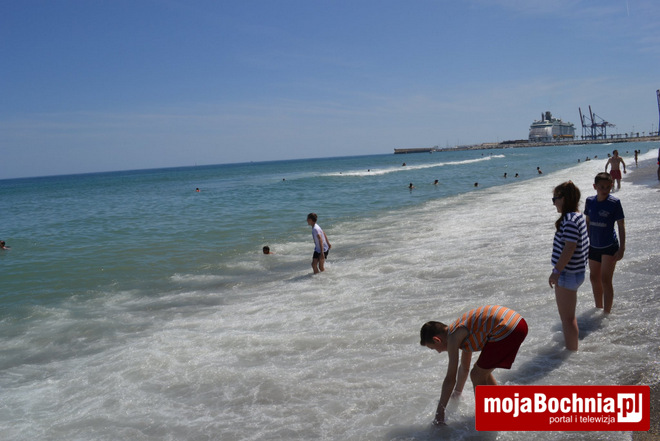 Uczniowie i nauczyciele z Królówki w Hiszpanii