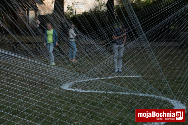 Instalacja Ryszarda Paprockiego na Plantach Salinarnych, 11 VII 2015