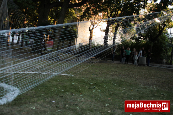 Instalacja Ryszarda Paprockiego na Plantach Salinarnych, 11 VII 2015