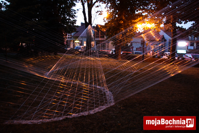 Instalacja Ryszarda Paprockiego na Plantach Salinarnych, 11 VII 2015