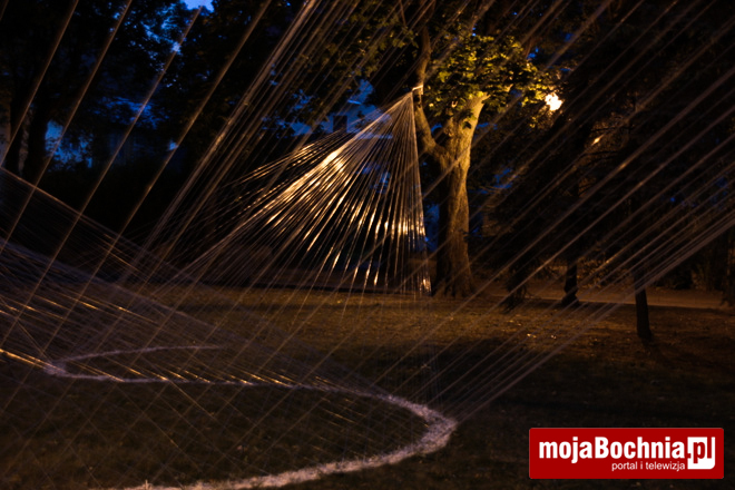 Instalacja Ryszarda Paprockiego na Plantach Salinarnych, 11 VII 2015