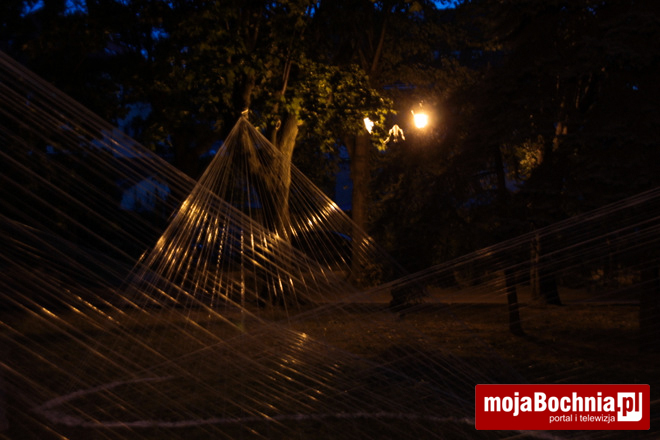 Instalacja Ryszarda Paprockiego na Plantach Salinarnych, 11 VII 2015