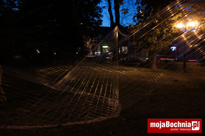 Instalacja Ryszarda Paprockiego na Plantach Salinarnych, 11 VII 2015