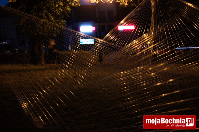 Instalacja Ryszarda Paprockiego na Plantach Salinarnych, 11 VII 2015