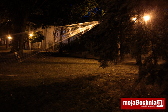 Instalacja Ryszarda Paprockiego na Plantach Salinarnych, 11 VII 2015