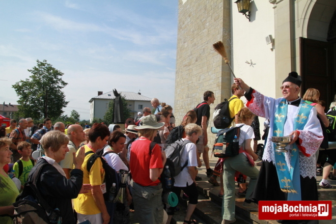 Piesza Pielgrzymka Tarnowska na Jasną Górę w Okulicach, 18 VIII 2015