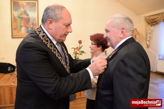 Medale i kwiaty dla złotych Jubilatów, 19 X 2015