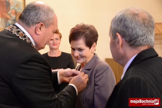 Medale i kwiaty dla złotych Jubilatów, 19 X 2015