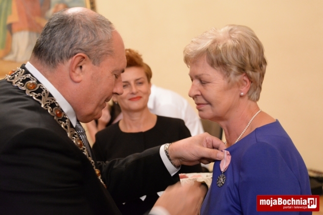 Medale i kwiaty dla złotych Jubilatów, 19 X 2015